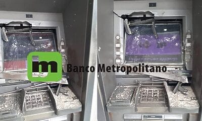 destruccion cajeros automáticos