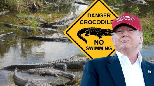 Trump bromea en Alligator Alcatraz sobre migrantes detenidos: “Les enseñaremos a huir de cocodrilos si intentan escapar”