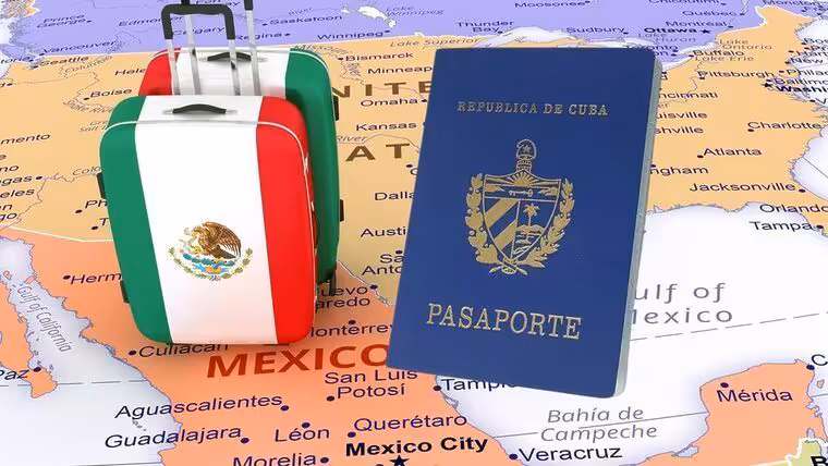 visados méxico cuba