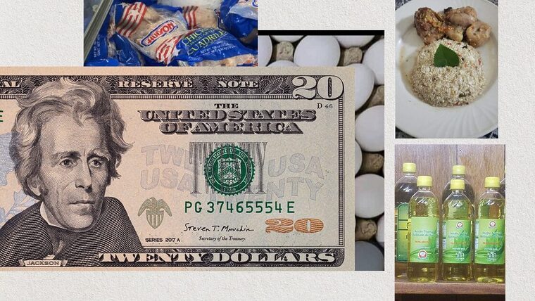 20 dolares comidas cuba