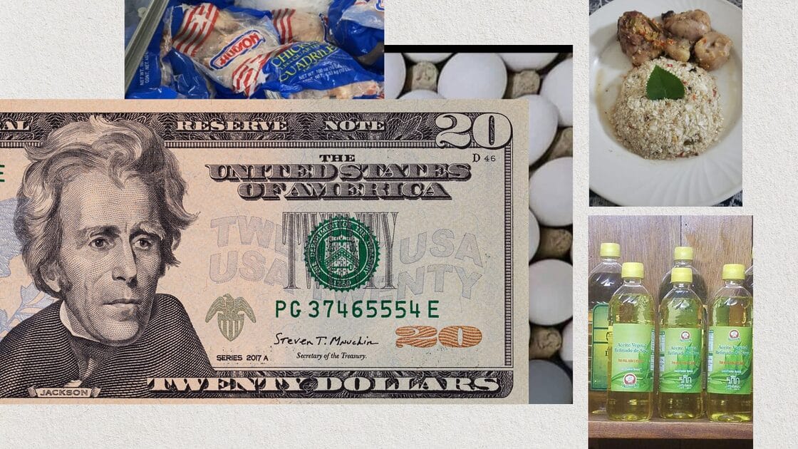 20 dolares comidas cuba