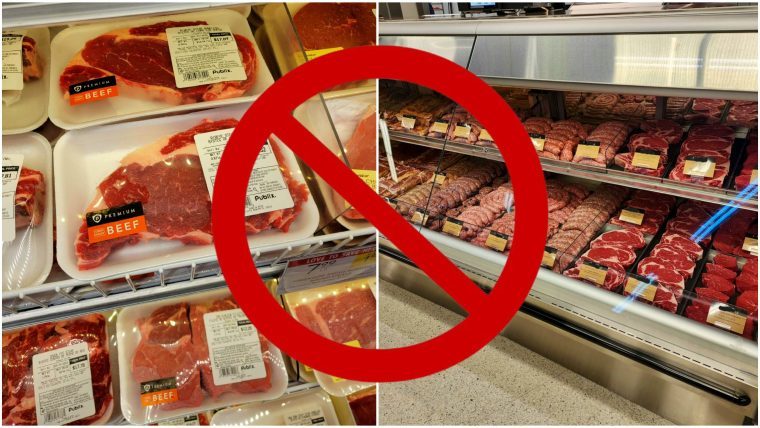 ¿Compraste en algunos de estos mercados o estas marcas de carne? Retiran más de 32,000 libras de carne en Estados Unidos