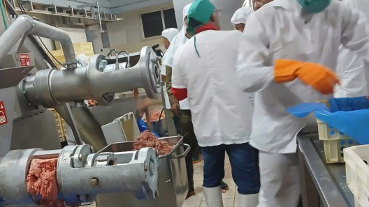 Inauguran planta para producir picadillo con huesos y restos de matanza