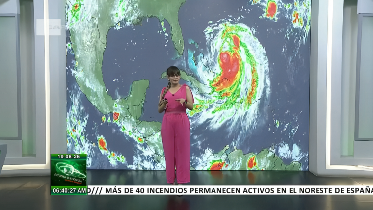 El tiempo en Cuba hoy: calor intenso, lluvias en el centro y vigilancia por el huracán Erin