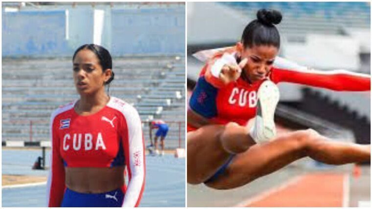 Talentosa saltadora cubana abandona su delegación en España