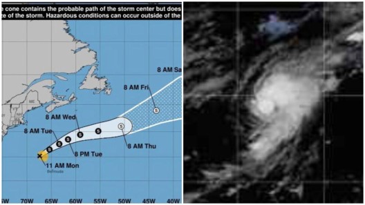 Dexter se aleja por el Atlántico y se forma la T.T. Henriette en el Pacífico