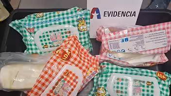 Aduana cubana detecta cocaína oculta en paquetes de toallitas en el aeropuerto de La Habana