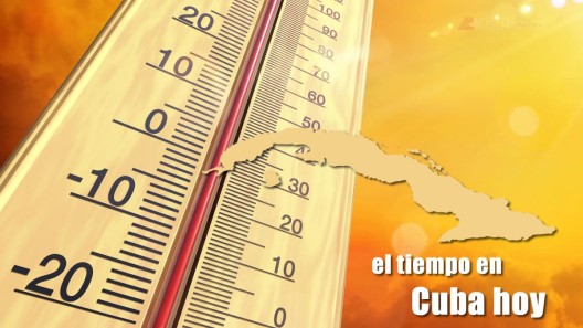 El tiempo en Cuba hoy: calor intenso, lluvias aisladas y vigilancia por huracán Erin