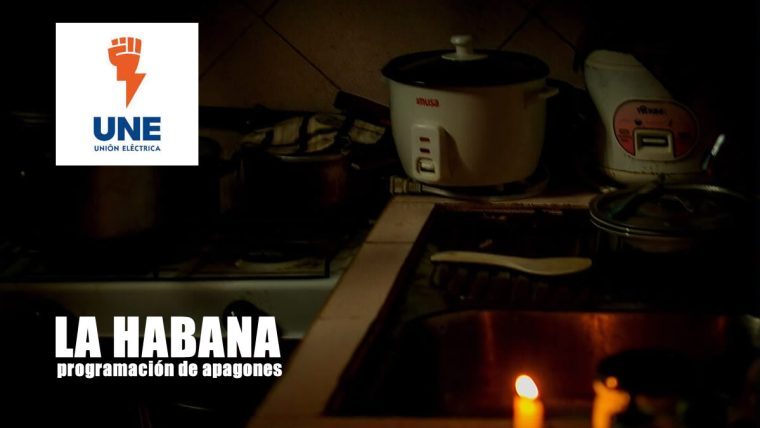 Nuevos apagones en La Habana: programación del 25 al 31 de agosto
