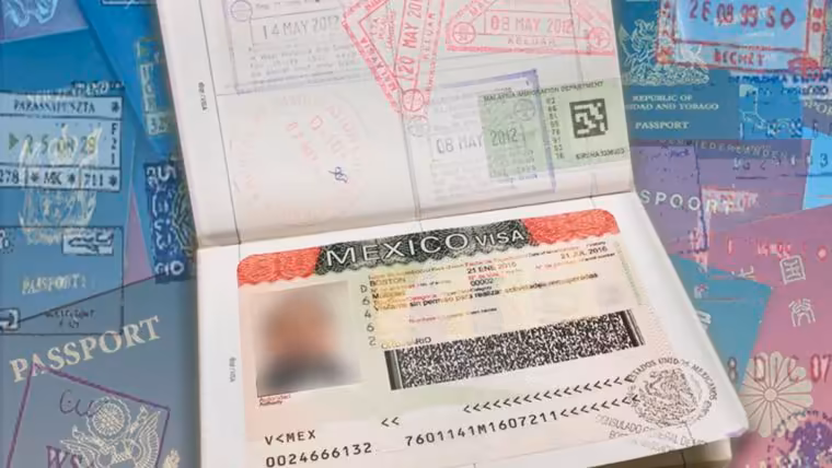 visados cuba mexico