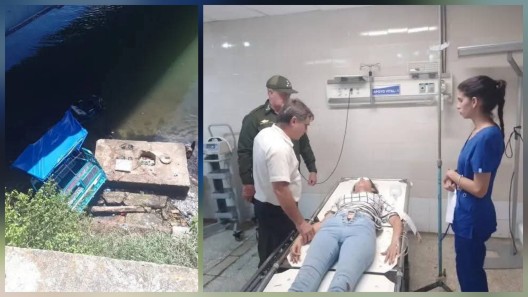 Ocho personas atendidas tras caída de un triciclo eléctrico en Matanzas