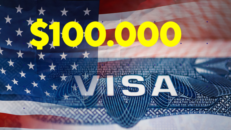 Trump planea imponer cuota de 100 mil dólares a ciertos tipos de visas