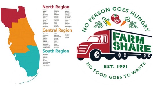 Comida gratis en Florida con Farm Share. ¿Dónde y cuándo?