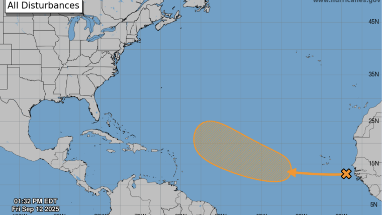 Alerta en el Atlántico por onda tropical que podría evolucionar