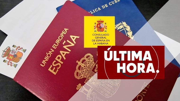 Última hora: Consulado de España en Cuba informa sobre fin de la Ley de Memoria Democrática (Ley de Nietos)