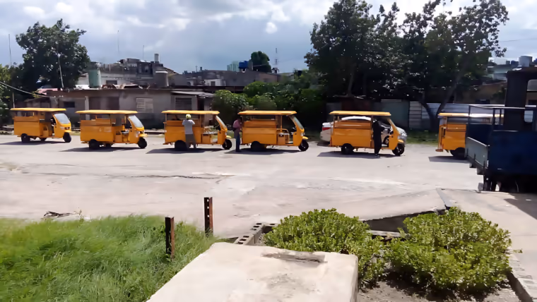 Triciclos eléctricos reforzarán la transportación urbana en Santa Clara