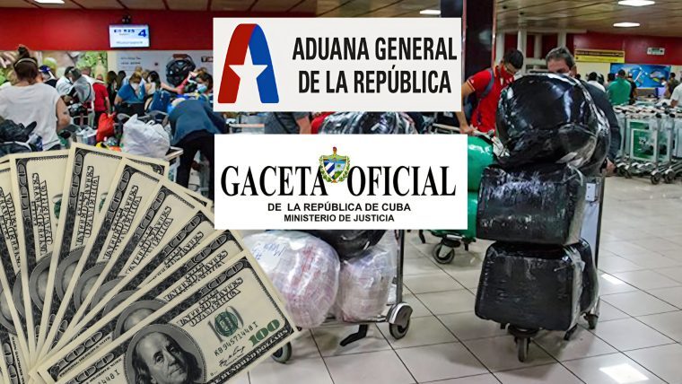 Gaceta Oficial: Decreto-Ley de Aduana de Cuba para importaciones de carácter no comercial