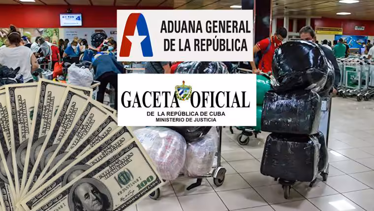 Gaceta Oficial: Decreto-Ley de Aduana de Cuba para importaciones de carácter no comercial