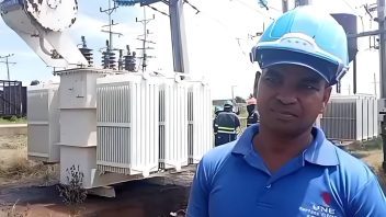 Trabajan en la recuperación del servicio eléctrico en Güira de Melena