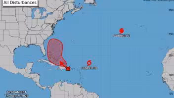 Tormenta tropical Humberto avanza en el Atlántico y otra onda amenaza al Caribe