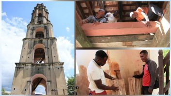 Restauran la torre Manaca Iznaga en Trinidad para devolverle su valor como mirador histórico
