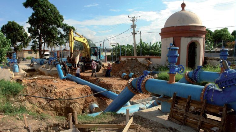 Avanza la rehabilitación de Cuenca Sur para estabilizar el abasto de agua en La Habana