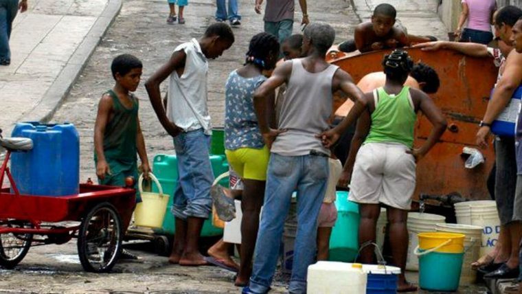 escasez agua habana
