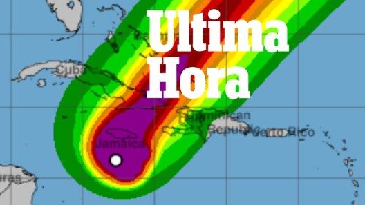 Huracán Melissa ya es un categoría 5 y se enfila hacia Cuba