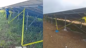 paneles solares huracan
