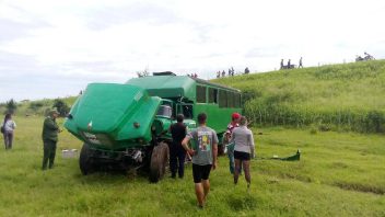 Accidente en los elevados de Santa Rita deja 22 lesionados en Jiguaní