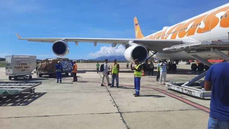 Venezuela envía cargamentos de ayuda humanitaria a Cuba y Jamaica tras el huracán Melissa