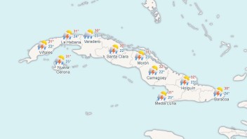 Lluvias y tormentas eléctricas marcarán la tarde en Cuba este 3 de octubre