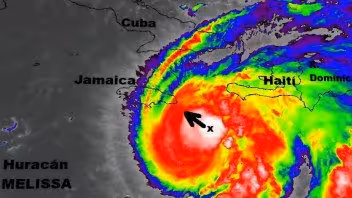 Última Hora: Melissa ya es categoría 3 y podría afectar Cuba como huracán categoría 4 o 5