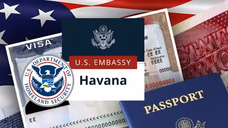 Información de la Embajada de Estados unidos en Cuba sobre cambios en visas, pasaportes y trámites desde este 1 de octubre