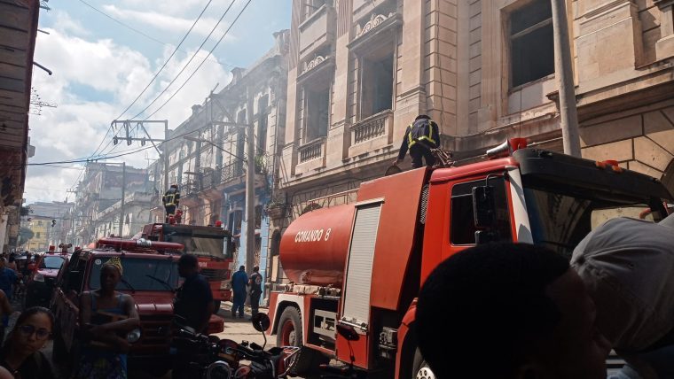 Incendio en vivienda de Oquendo deja cuantiosos daños materiales en La Habana