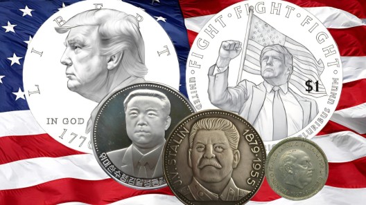 El Tesoro de Estados Unidos confirma que es real el diseño de una moneda con el rostro de Donald Trump