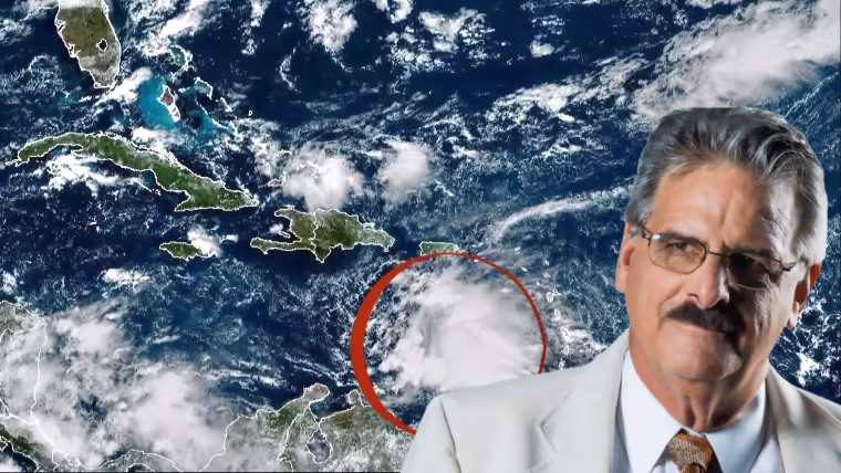 El Dr. José Rubiera advierte sobre el desarrollo del posible ciclón tropical Melisa en el Caribe