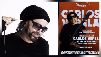 Carlos Varela lamenta no poder presentarse en Miami por no tener visa de Estados Unidos