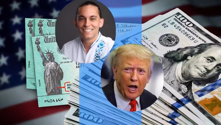 Enviarán cheque de estímulo de 2000 dólares a casi todos los estadounidenses. Este es el objetivo según Carlos Eduardo Espina