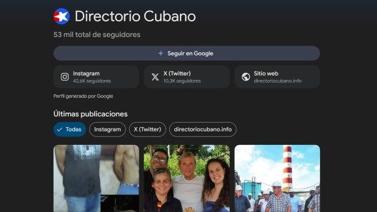 Ya puedes seguir a Directorio Cubano en Google Discover y tener nuestras noticias siempre a mano