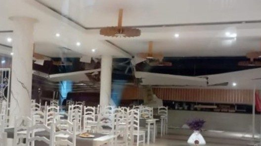 Derrumbe parcial del techo en hotel cubano de Trinidad deja cuatro turistas heridos 