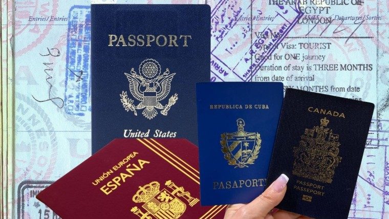 pasaportes poderosos cuba españa americano