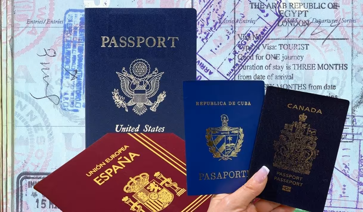 pasaportes poderosos cuba españa americano