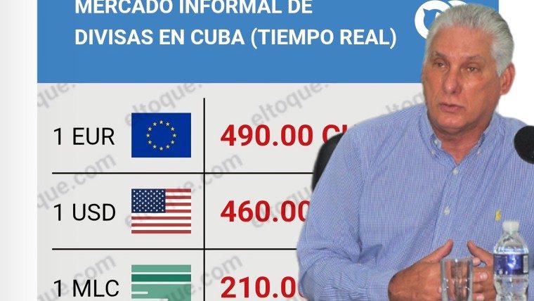 Díaz-Canel acusa a El Toque de promover la depreciación del peso cubano