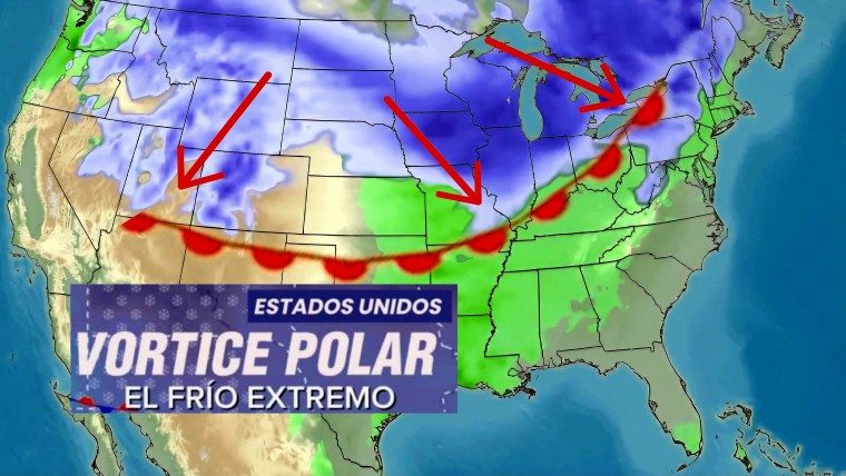 Alerta por fuerte nevada, frío y temporal de lluvia en Estados Unidos para los próximos días