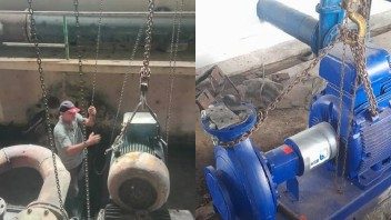 Sancti Spíritus instala nuevas bombas en Cabaiguán para mejorar el abasto de agua