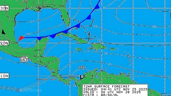 Frente frío se acerca a Cuba con lluvias y descenso de temperaturas
