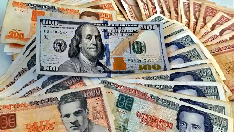 Gran subida en el precio del dólar y el euro en Cuba: Todas las divisas registran aumento hoy en el mercado informal