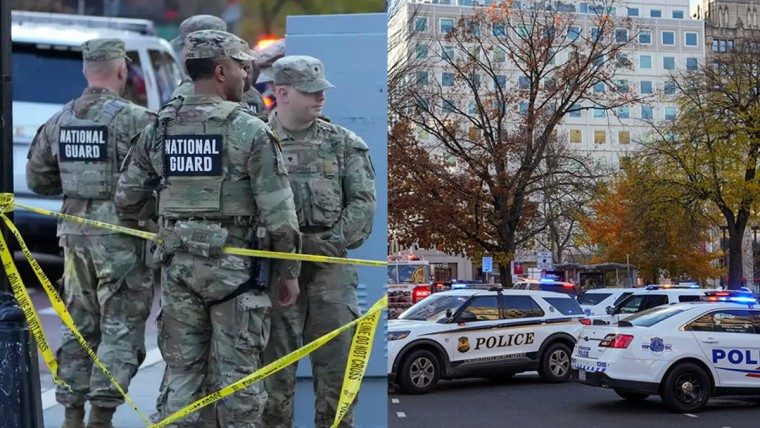 Tiroteo cerca de la Casa Blanca deja dos soldados muertos y un detenido