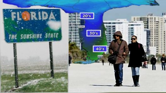 Mucho frío: Miami y todo el Sur de Florida estrenarán 2026 con las temperaturas más bajas de la temporada